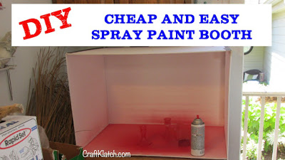 Making A Homemade Cardboard Spray Booth - DIY Tutorial With Free Blueprints  N'stuff 