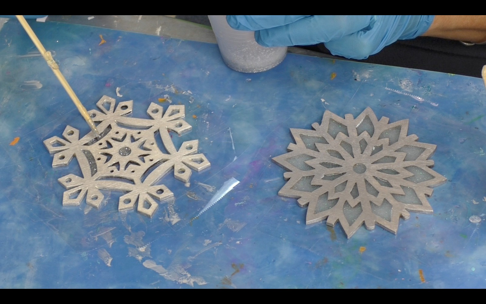 DIY Snowflake Coasters ~ Another Coaster Friday ~ Craft Klatch - Craft  Klatch