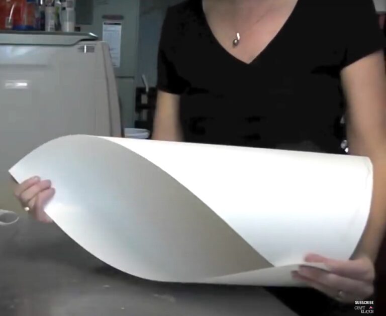 How To Make A Cone From Paper Video Craft Klatch   6 Roll Your Cone Out Of Paper  768x629 