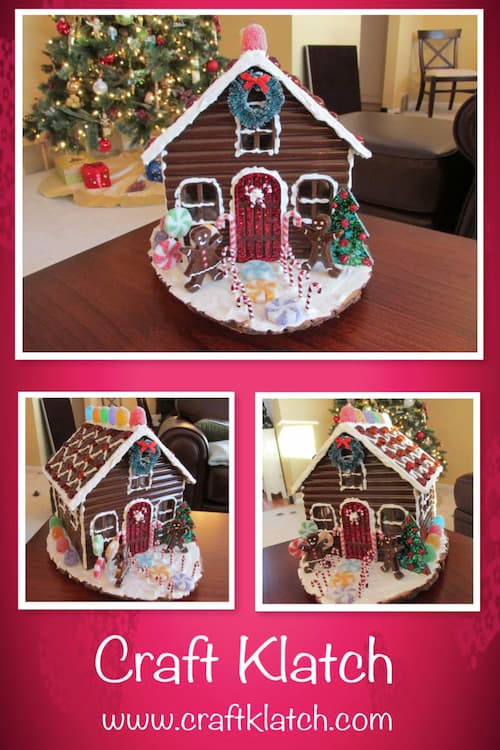 How to make a gingerbread house for Christmas DIY