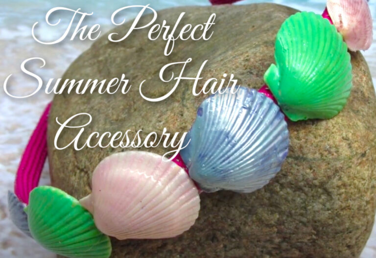 DIY Summer Hair Accessories: Seashell Headband