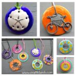 DIY Nail Polish Washer Necklaces - Hardware Store Jewelry - Craft Klatch