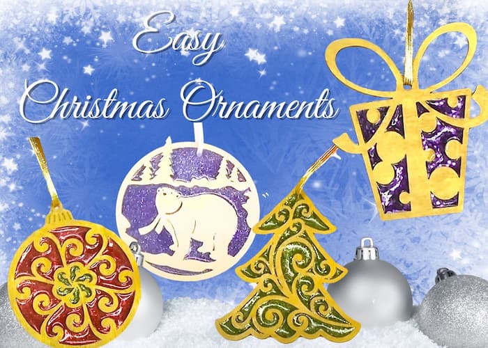 Easy Christmas Ornaments DIY