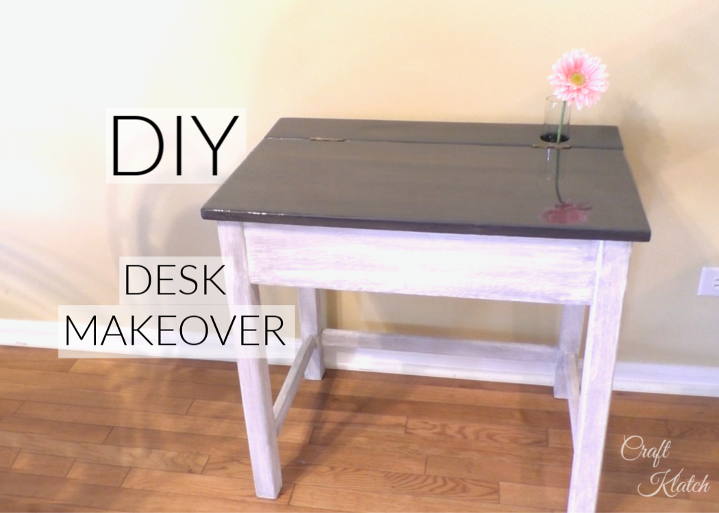 Garbage to Gorgeous® Episode 24: Desk Makeover with Unicorn Spit! and Video  Tutorial