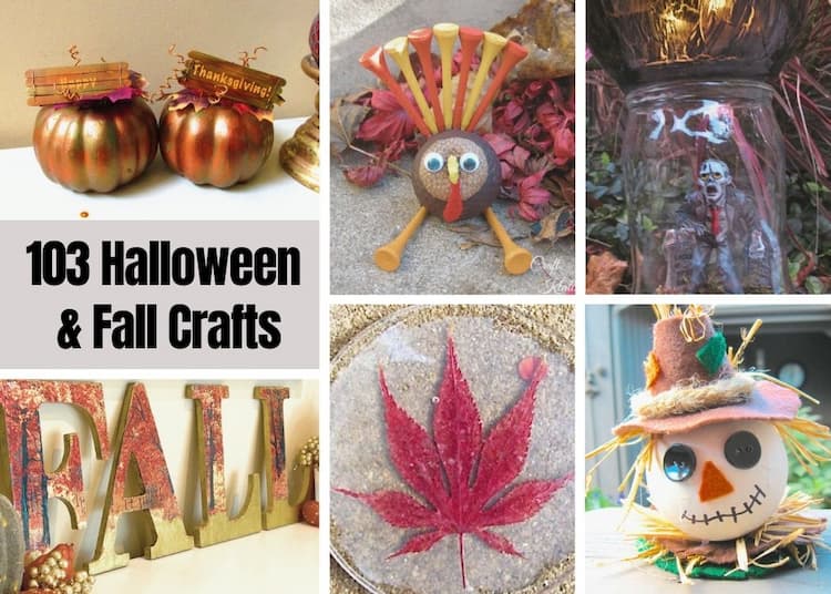 103 Halloween and Fall Crafts
