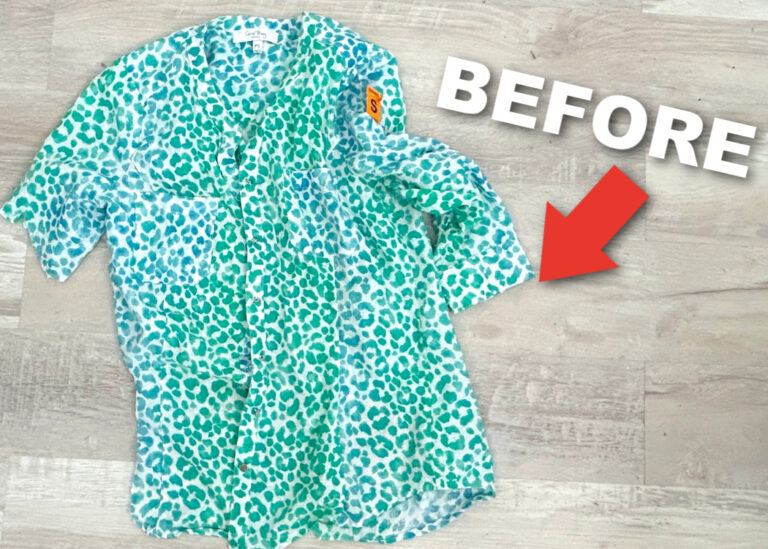 How to repurpose an old shirt
