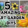 5 amazing art garden diys