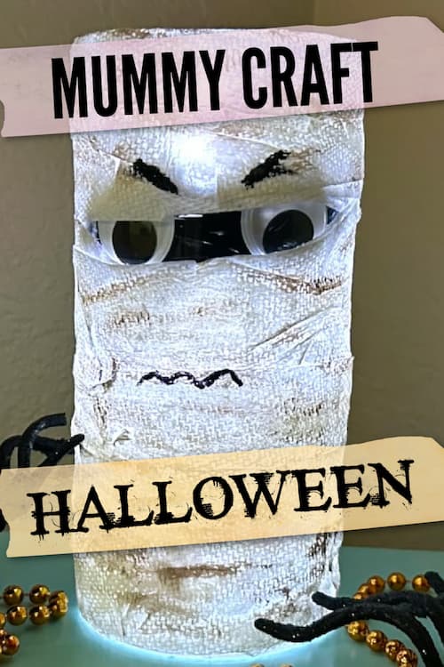 Mummy craft Halloween