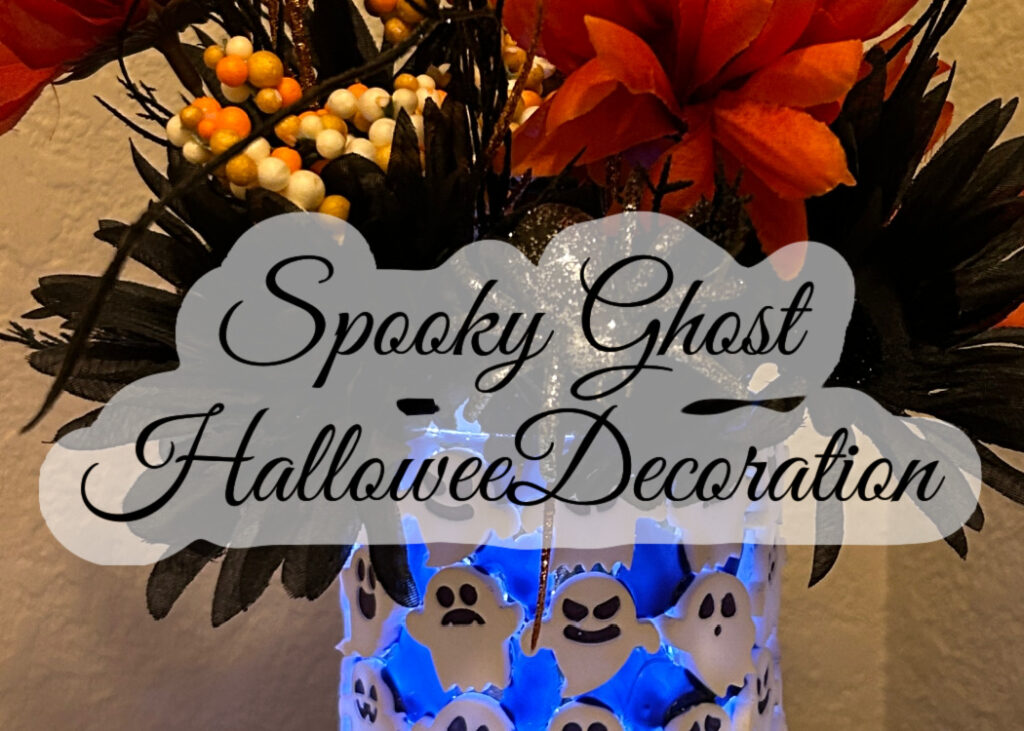 Ghost Craft | Spooky Ghost Halloween Decoration - Craft Klatch