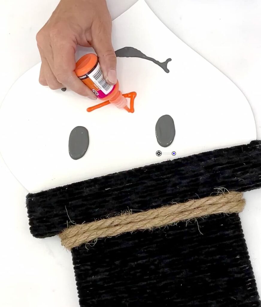 How to make a Dollar Tree snowman craft