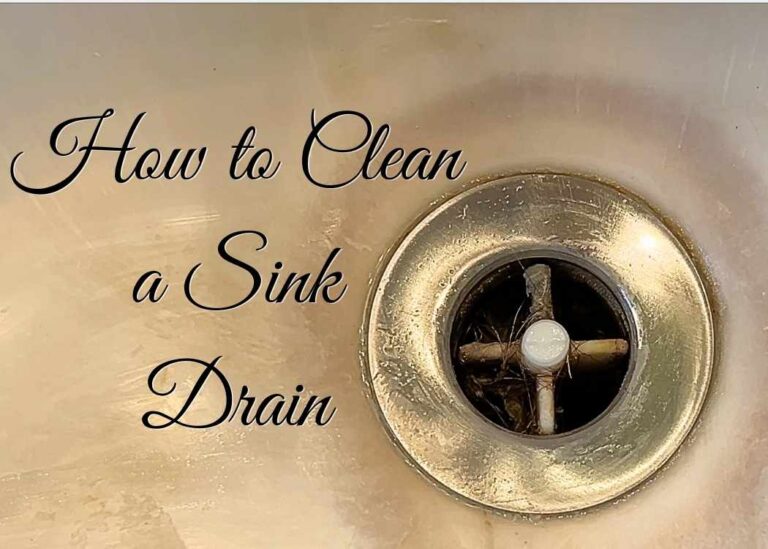 How to clean a sink drain with a drain snake