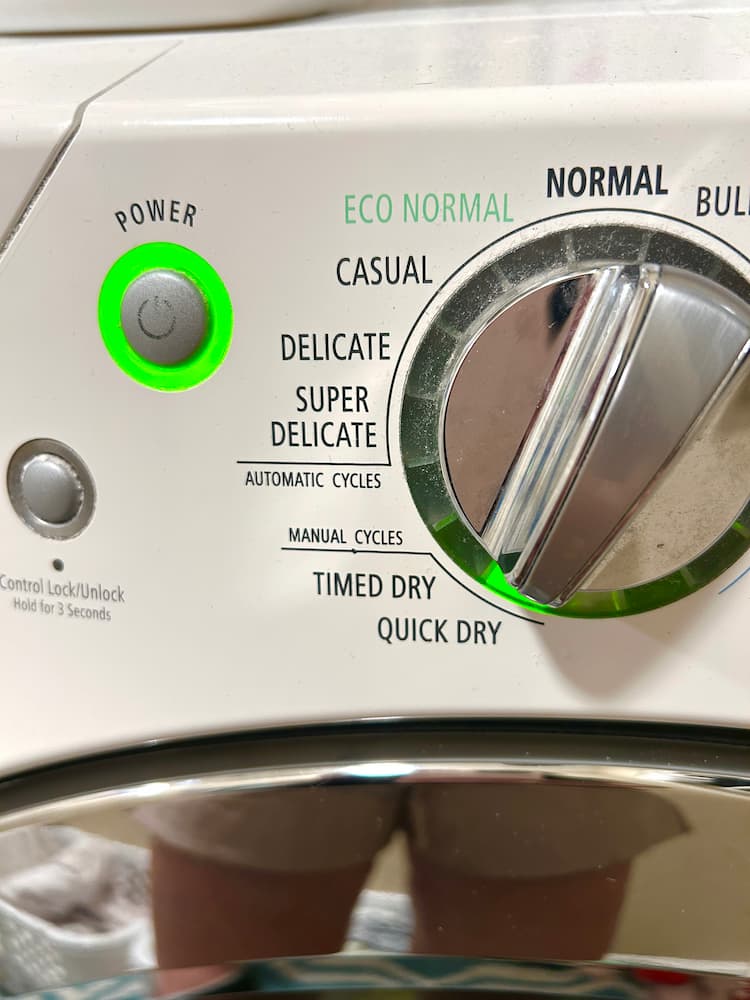 Dryer set for quick dry